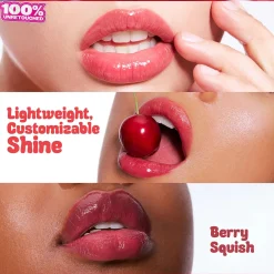 Online Jelly Drip Lip Glaze Berry Squish Lipgloss|Veganer Lipgloss