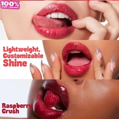 Hot Jelly Drip Lip Glaze Rasberry Crush Lipgloss|Veganer Lipgloss