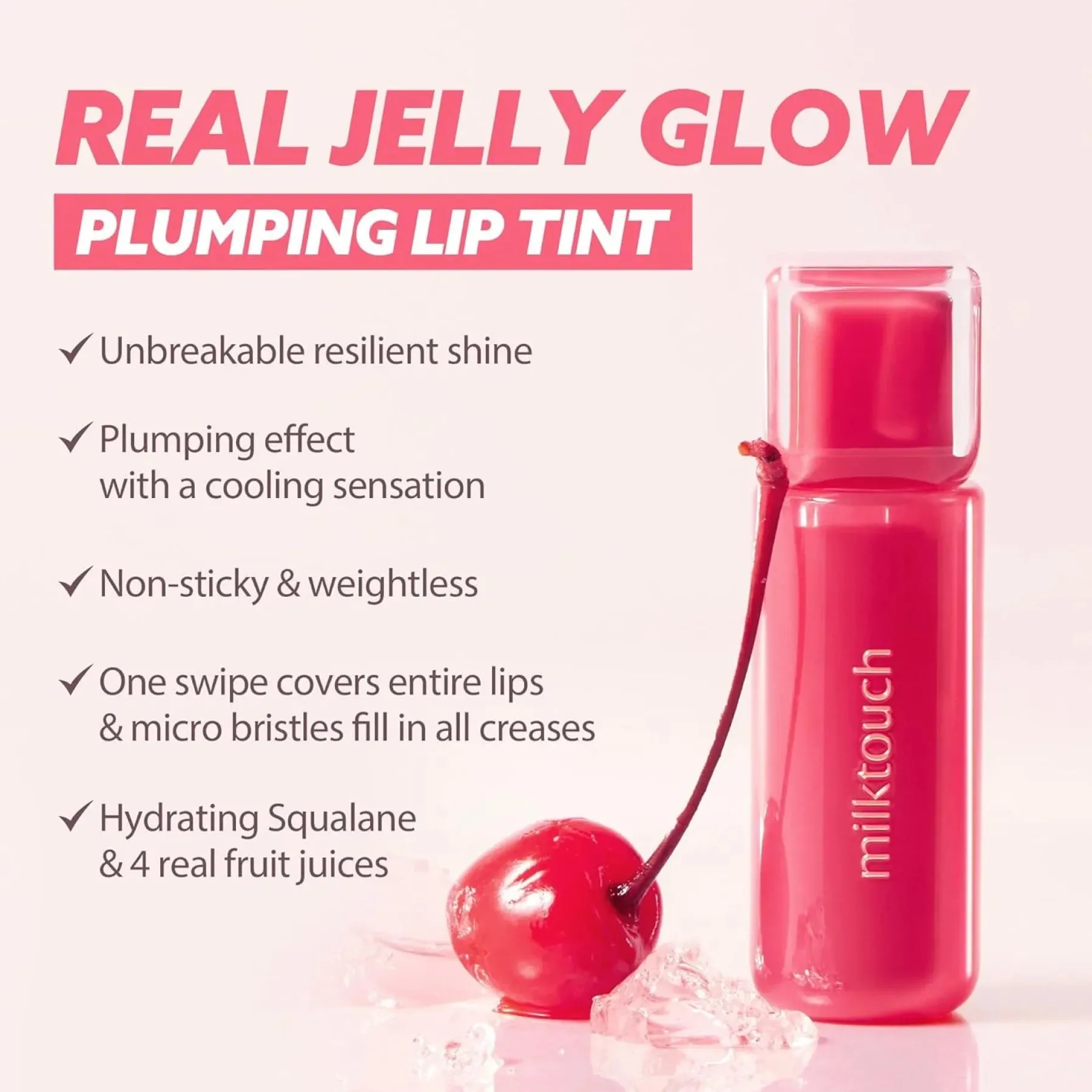 Discount Jelly Fit Tinted Glow Tint 13 Afternoon Rose Lipgloss|Veganer Lipgloss