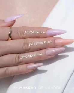 Hot Jelly&Go Shine Peach JG11 15ml 4. Builder Gels|Veganer Nagellack