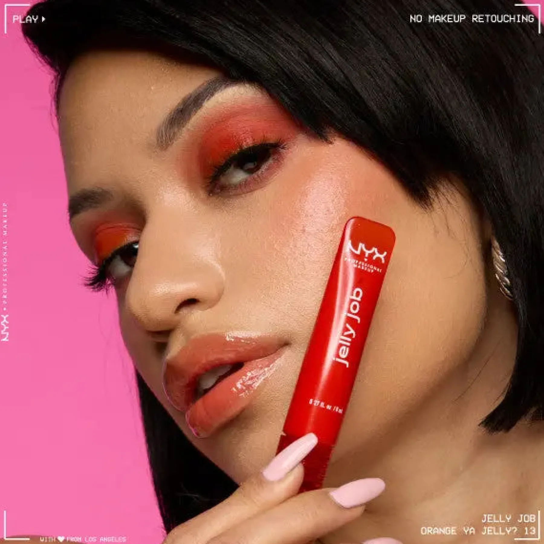 Hot Jelly Job Lipgloss Orange Ya Jelly Lipgloss|Veganer Lipgloss