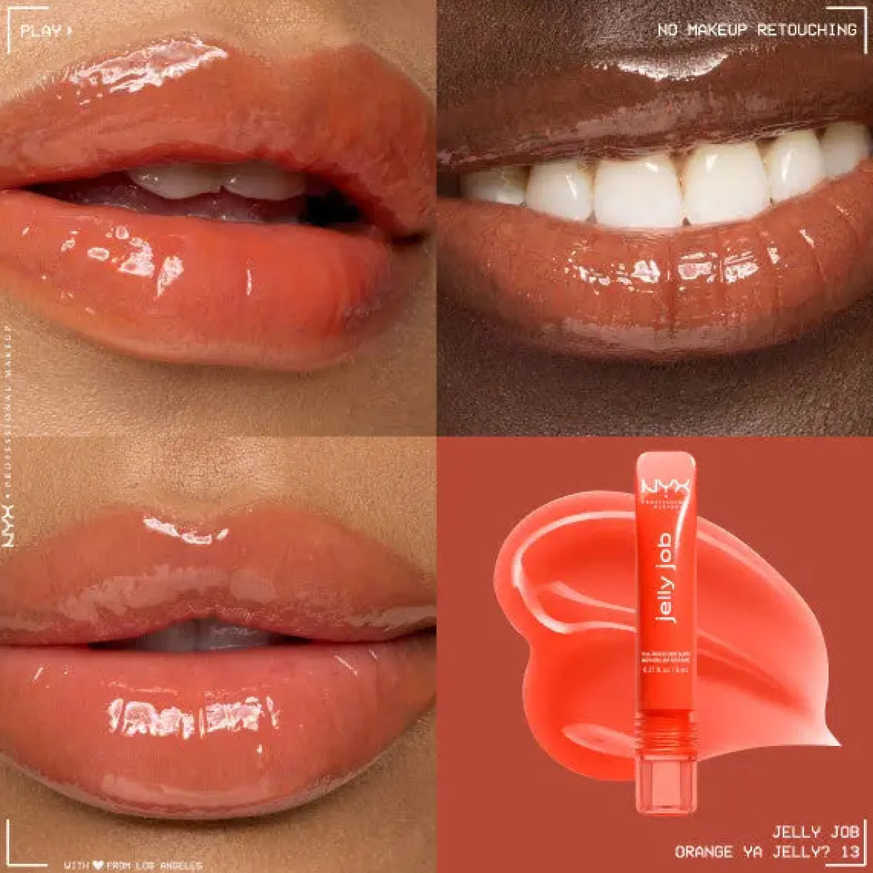 Hot Jelly Job Lipgloss Orange Ya Jelly Lipgloss|Veganer Lipgloss