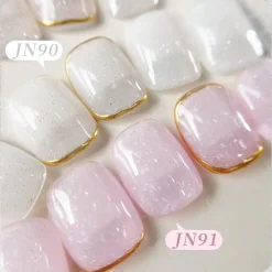 Sale Jelly Nude Snow Glitter Gel JN90 Veganer Nagellack|Hema-Frei
