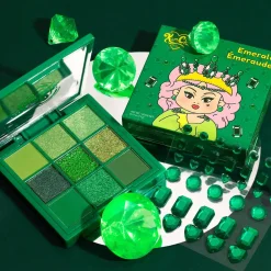 Online Jewel Collection 02 Emerald Palette Lidschatten|Vegane Lidschatten