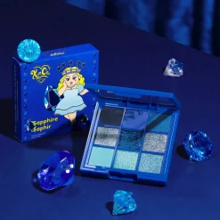 Online Jewel Collection 03 Sapphire Palette Lidschatten|Glitzer