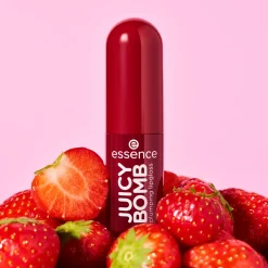 Online Juicy Bomb Plumping Lipgloss 01 Sweet Strawberry Lipgloss|Veganer Lip Plumper