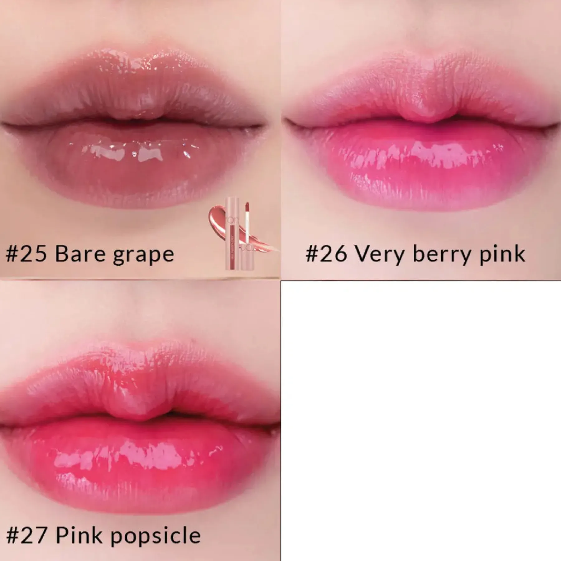 New Juicy Lasting Tint 27 Pink Popsicle Korean Makeup|Lippenstift