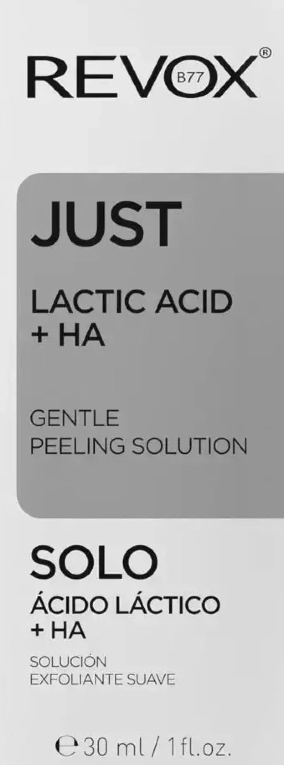 New Just Lactic Acid + Ha Gentle Peeling Solution Gesichtsmasken|Hautprobleme
