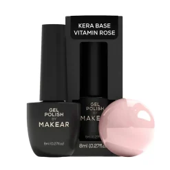 Kera Base Vitamin Rose 3. Base Coats|Gel Nagellack Basis- Und Decklacke