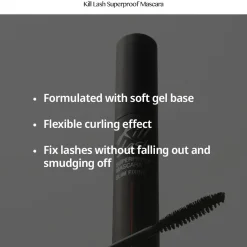 Hot Kill Lash Superproof Mascara 01 Long Curling Mascara|Korean Makeup