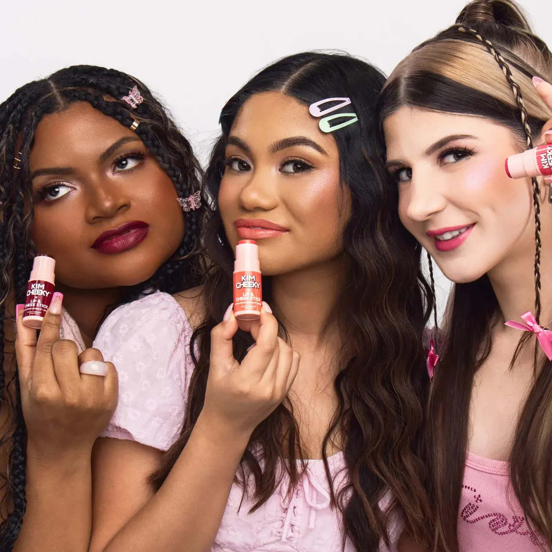 Discount Kim Cheeky Lip & Cheek Stick Pinched Rouge