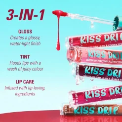 Hot Kiss Drip Water Lip Tint Peach Fizz Lippenstift|Veganer Lippenstifte