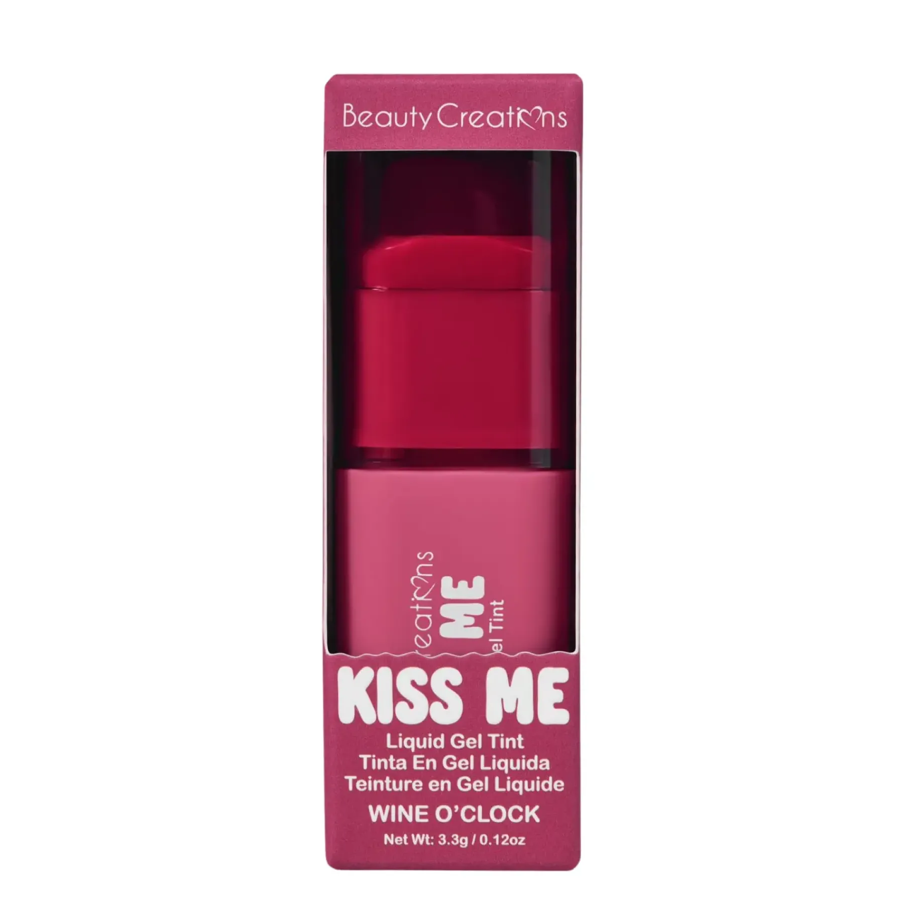 Discount Kiss Me Liquid Gel Tint Wine 'O Clock Lippenstift|Lip Tint