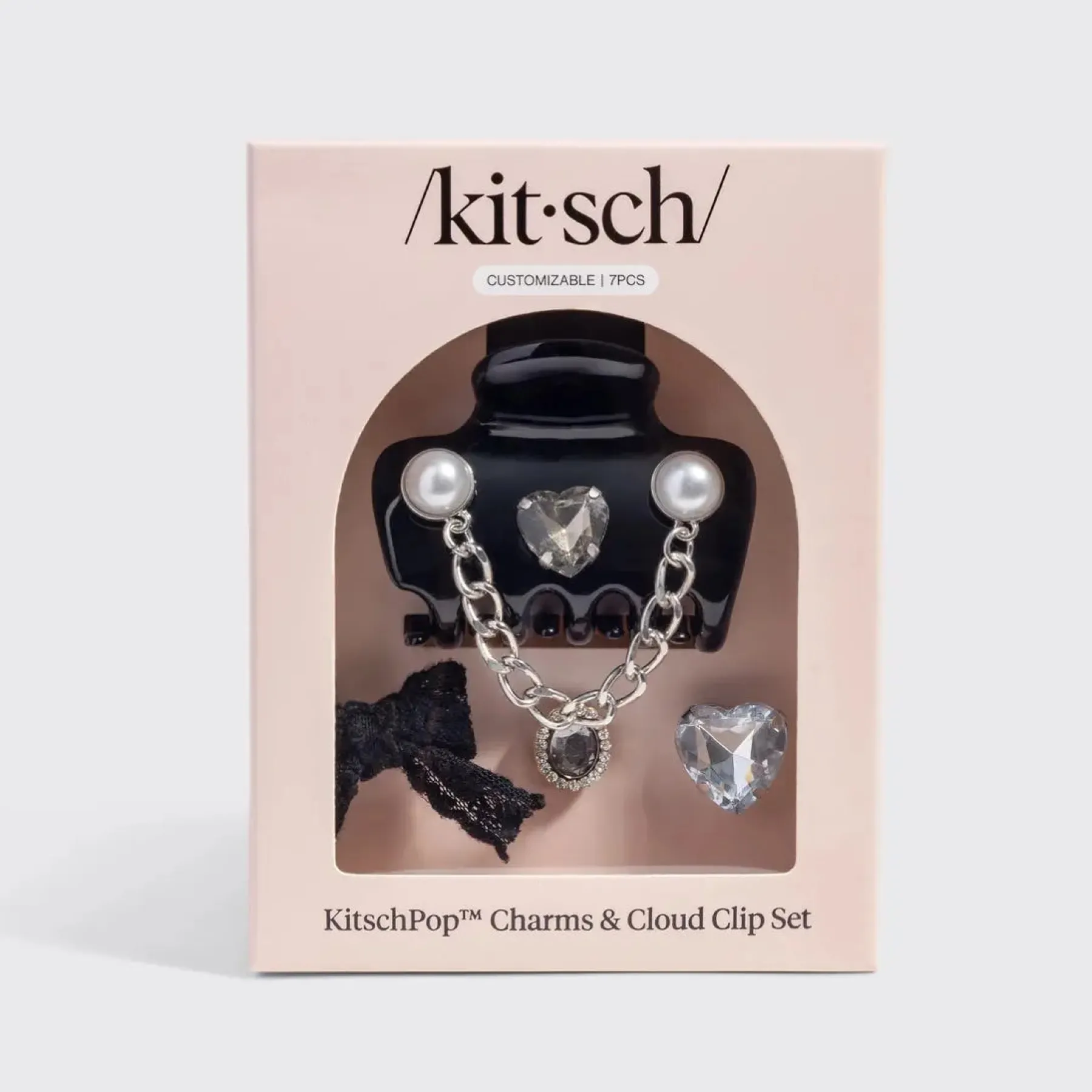 Best Pop Charms & Cloud Clip Set Vintage Black Haarpflege-Routinen & Sets|Haarspangen & -Clips