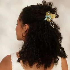 New pop Cloud Clip 7pc Set Coastal Cottage Butter Yellow Haarpflege-Routinen & Sets|Haarspangen & -Clips