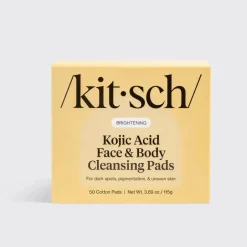 Outlet Kojic Acid Face & Body Cleansing Pads Vegan Pflege|Toners