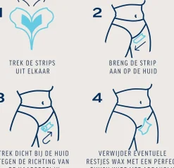 Hot Koude Waxstrips Bikini Sensitive Vegan Pflege|Rasieren & Enthaarung