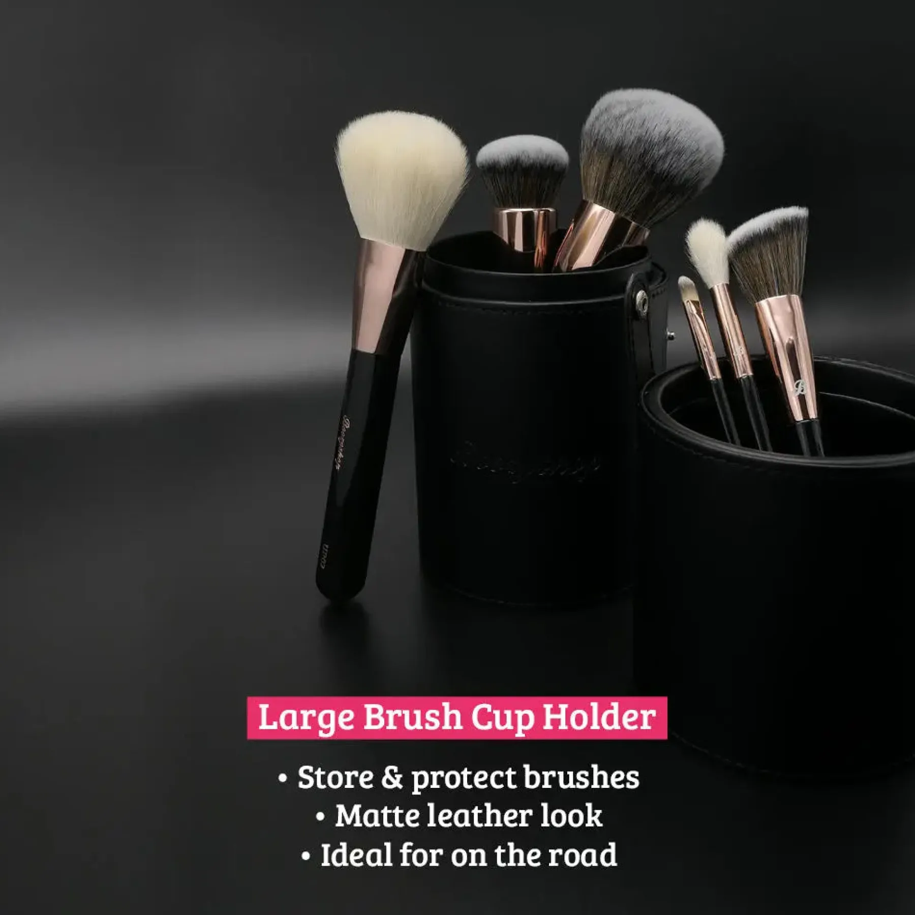 Large Brush Cup Holder Black Pinsel Halter Und Pinsel Gurtel|Tön Mehr