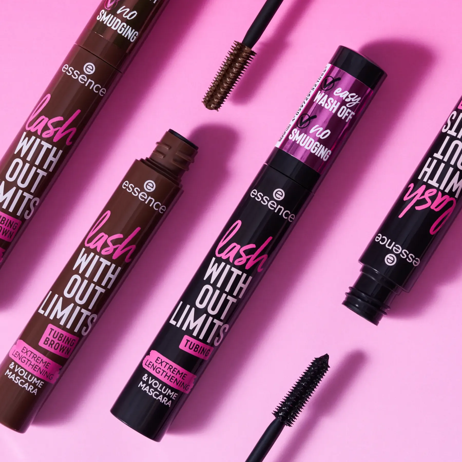 New Lash Without Limits Tubing Brown Extreme Lengthening & Volume Mascara 05 Brown Tubing Mascara|Vegan Mascara