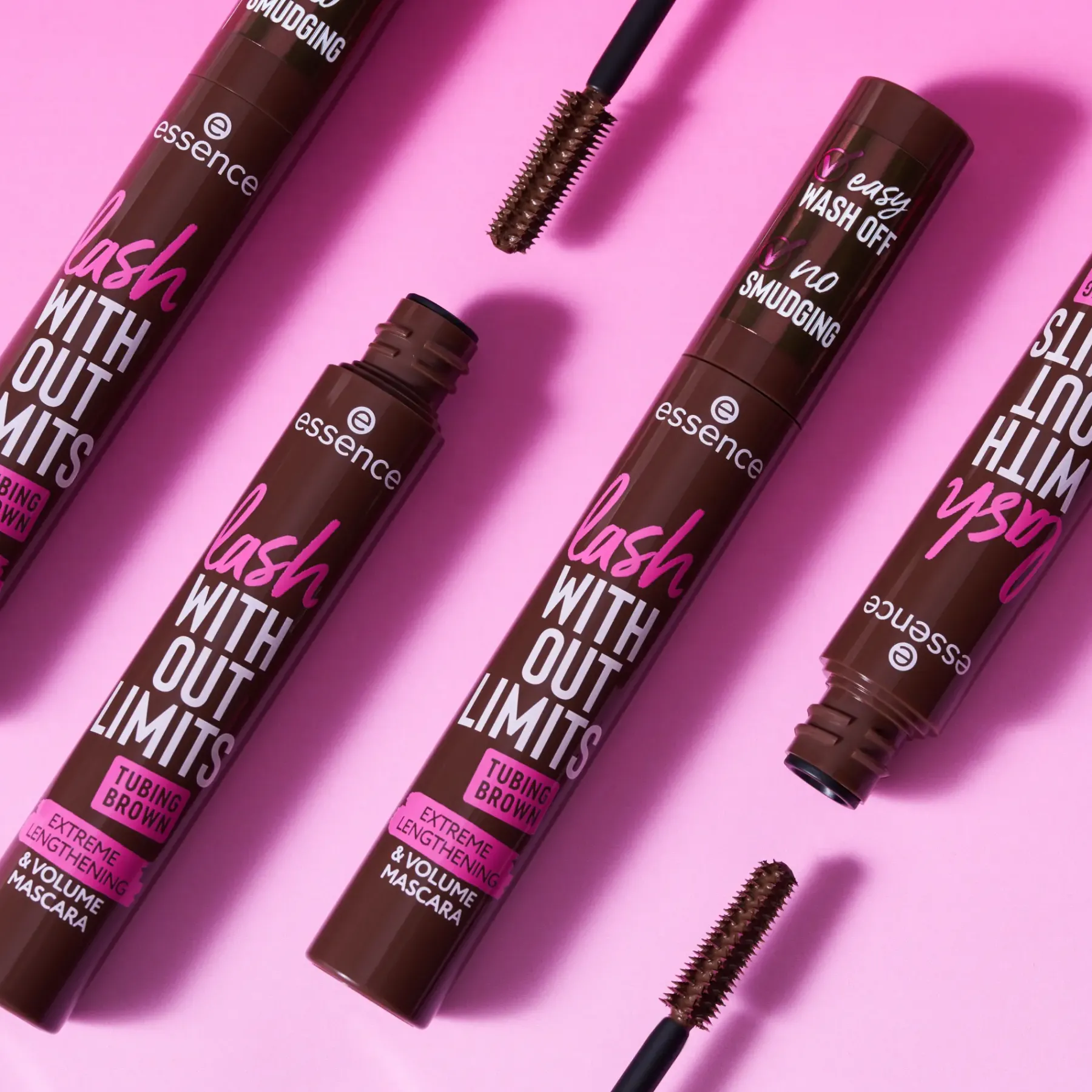 New Lash Without Limits Tubing Brown Extreme Lengthening & Volume Mascara 05 Brown Tubing Mascara|Vegan Mascara
