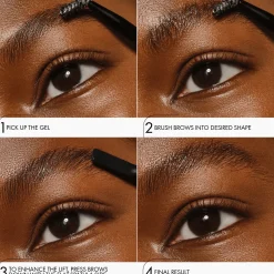 Online Lift & Laminate Brow Gel 010 Transparent Vegane Augenbrauen Produkten|Augenbrauen