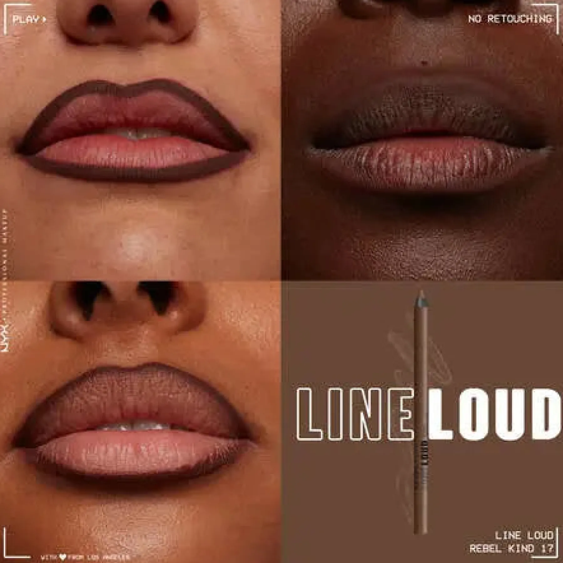 Line Loud Lip Liner Rebel Child Lippen Konturenstift
