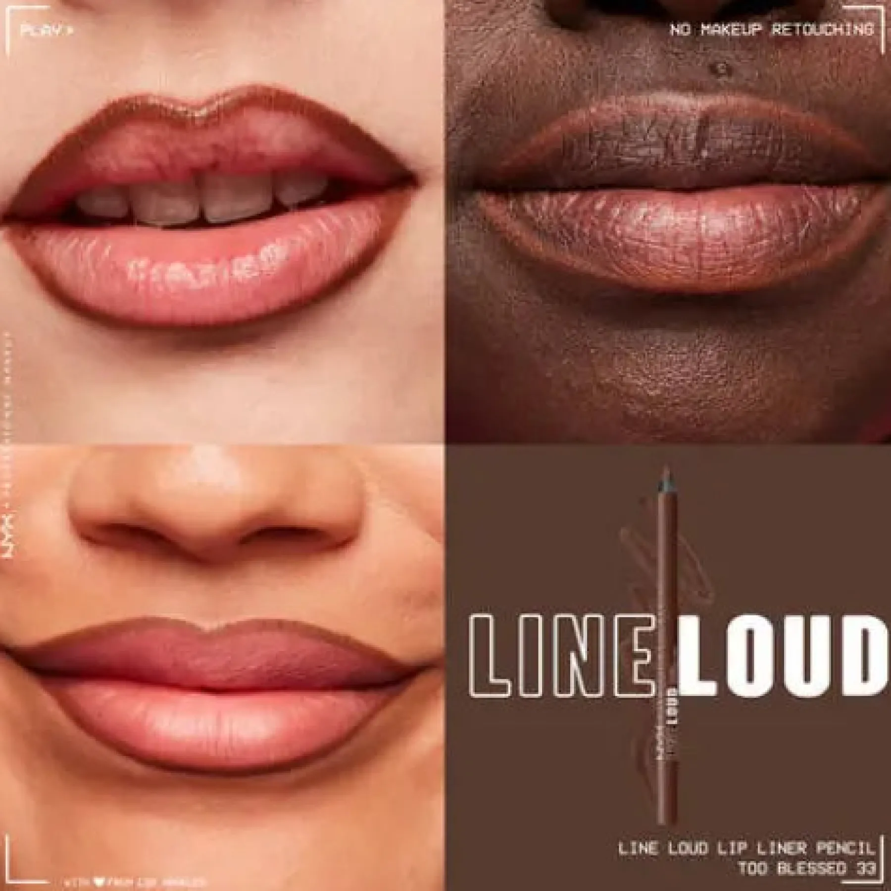 Clearance Line Loud Lip Liner Too Blessed Lippen Konturenstift