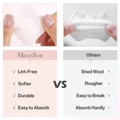 Online Lint Free Nail Wipes 1050Pcs 7. Plaklaag Verwijderen