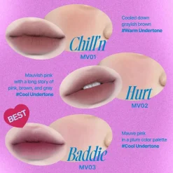 Lip & Cheek Blurry Pudding Pot MV03 Baddie Lippenstift|Korean Makeup