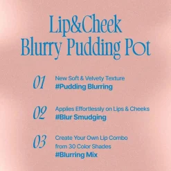 Discount Lip & Cheek Blurry Pudding Pot ND04 My Lippenstift|Korean Makeup