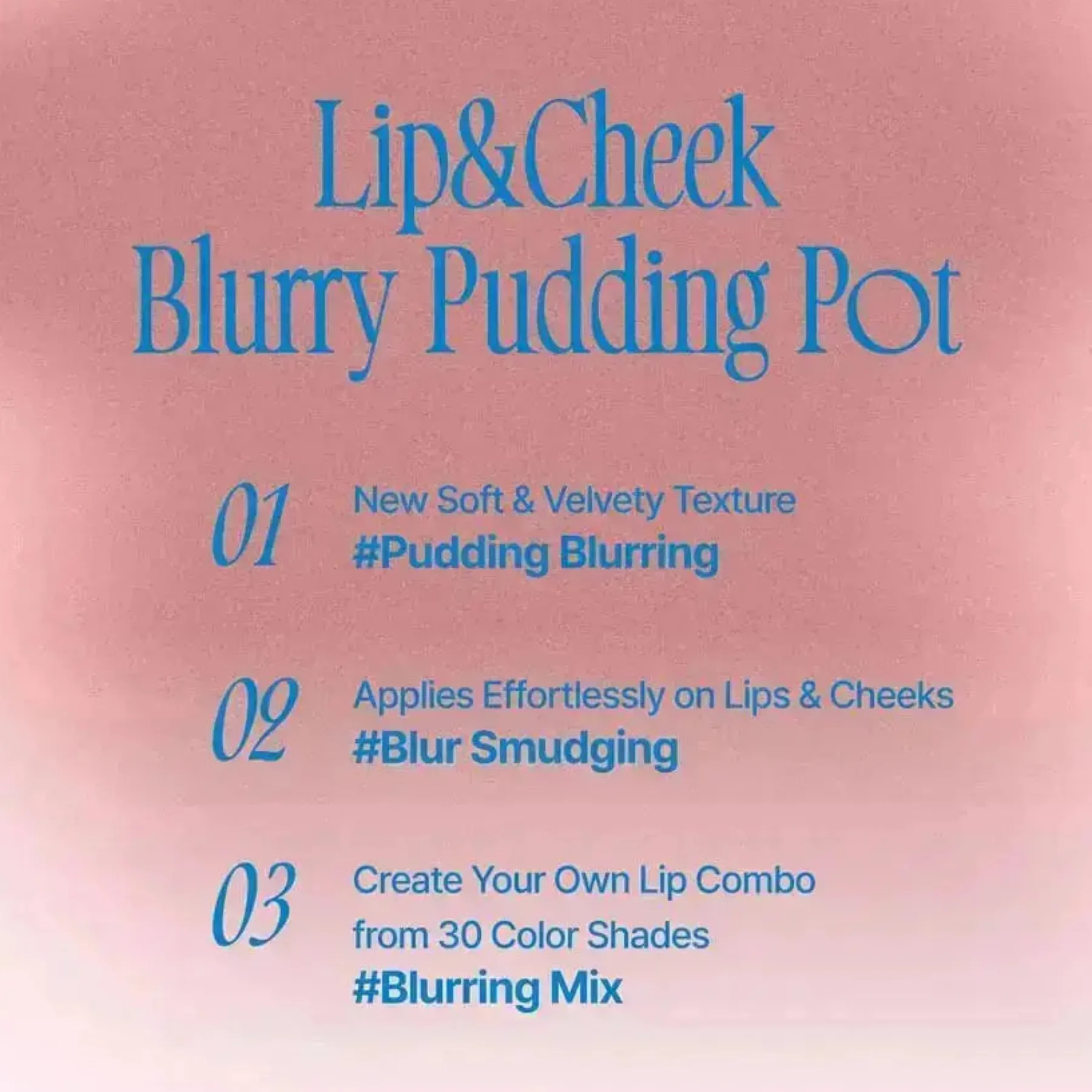 Best Lip & Cheek Blurry Pudding Pot RS04 Memories Korean Makeup|Korean Makeup