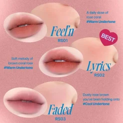 Hot Lip & Cheek Blurry Pudding Pot RS03 Faded Korean Makeup|Korean Makeup