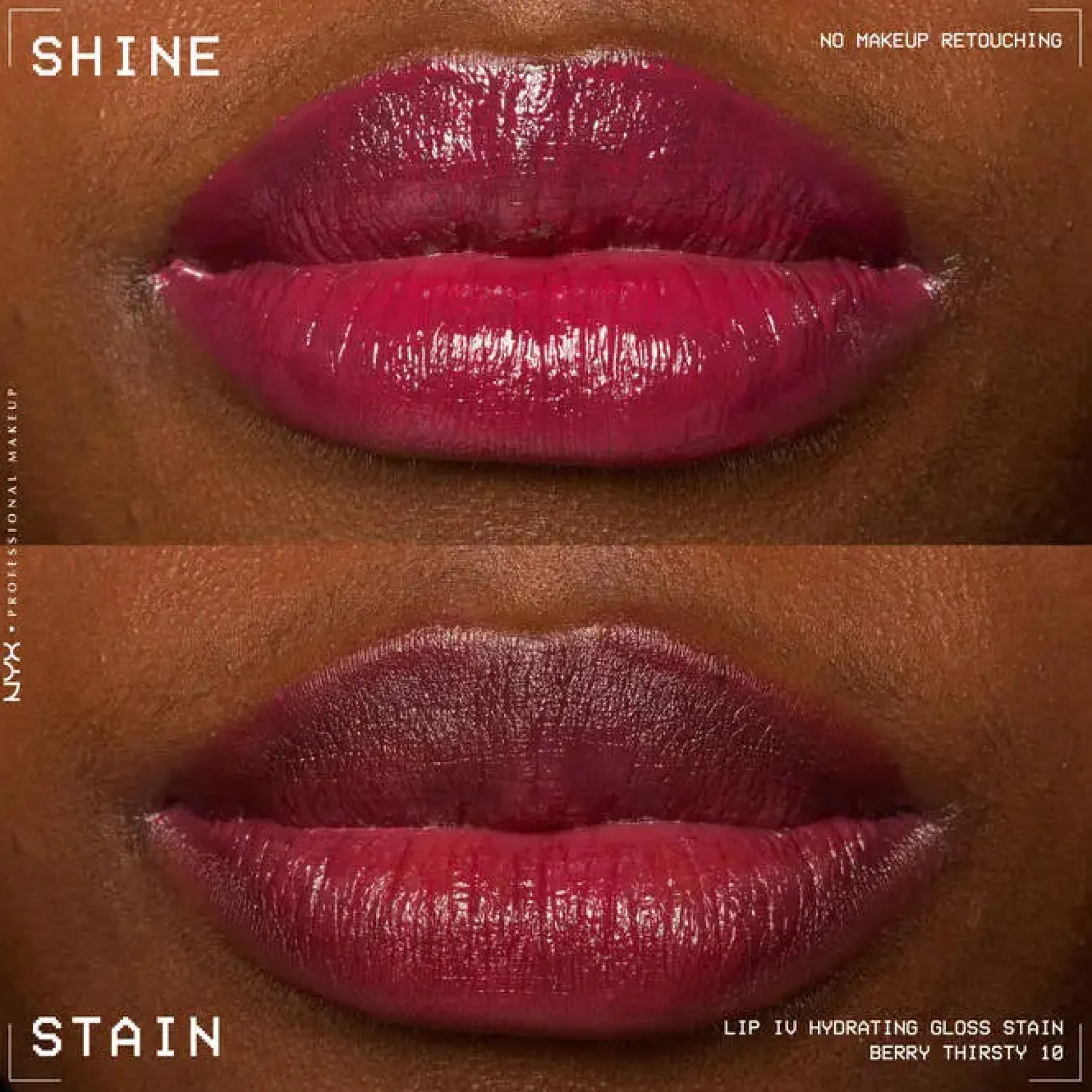 Lip IV Hydrating Lip Gloss Berry Thirsty Lipgloss|Lip Stain