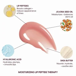 Hot Lip Syrup Moisturizing Peptide Therapy Soft Brown Lippenbalsam|Lippenbalsam