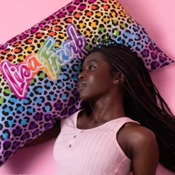 Lisa Frank Satin Pillowcase Rainbow Leopard King Kopfkissenbezüge|Kopfkissenbezüge