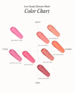 Love Steady Shimmer Blush 007 Just my Type Rouge