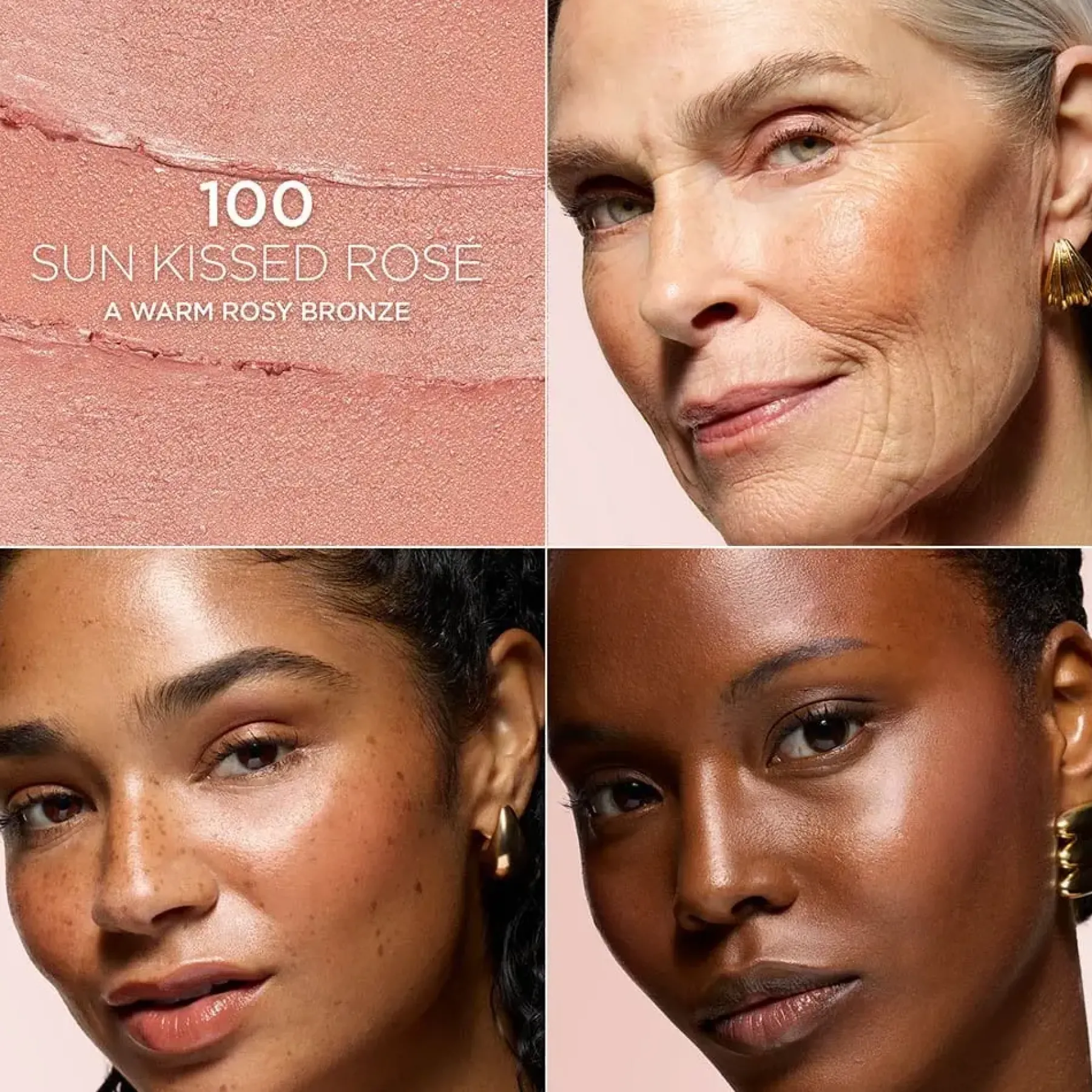 Clearance Lumi Bronze Le Stick Soleil Bronzer 100 Sunkissed Rose Bronzer