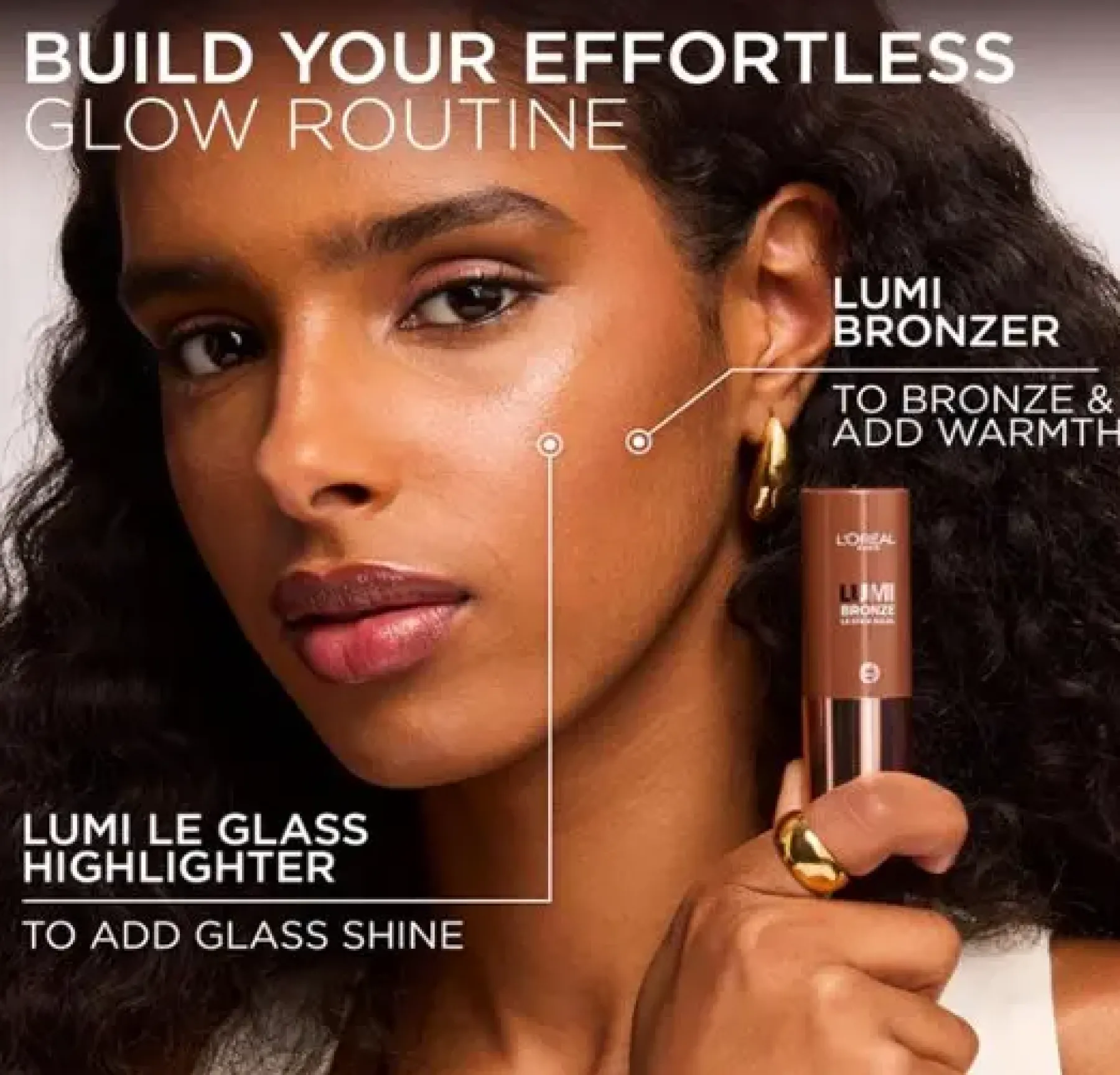 Clearance Lumi Bronze Le Stick Soleil Bronzer 100 Sunkissed Rose Bronzer