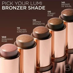 Outlet Lumi Bronze Le Stick Soleil Bronzer 130 Sunset Dore Bronzer