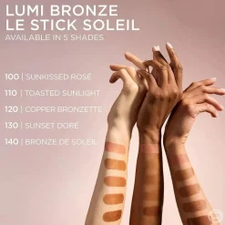 Outlet Lumi Bronze Le Stick Soleil Bronzer 130 Sunset Dore Bronzer