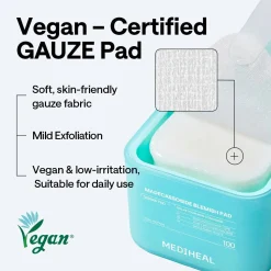 Discount Madecassoside Blemish Pad Hauptzutat|Toner Pads
