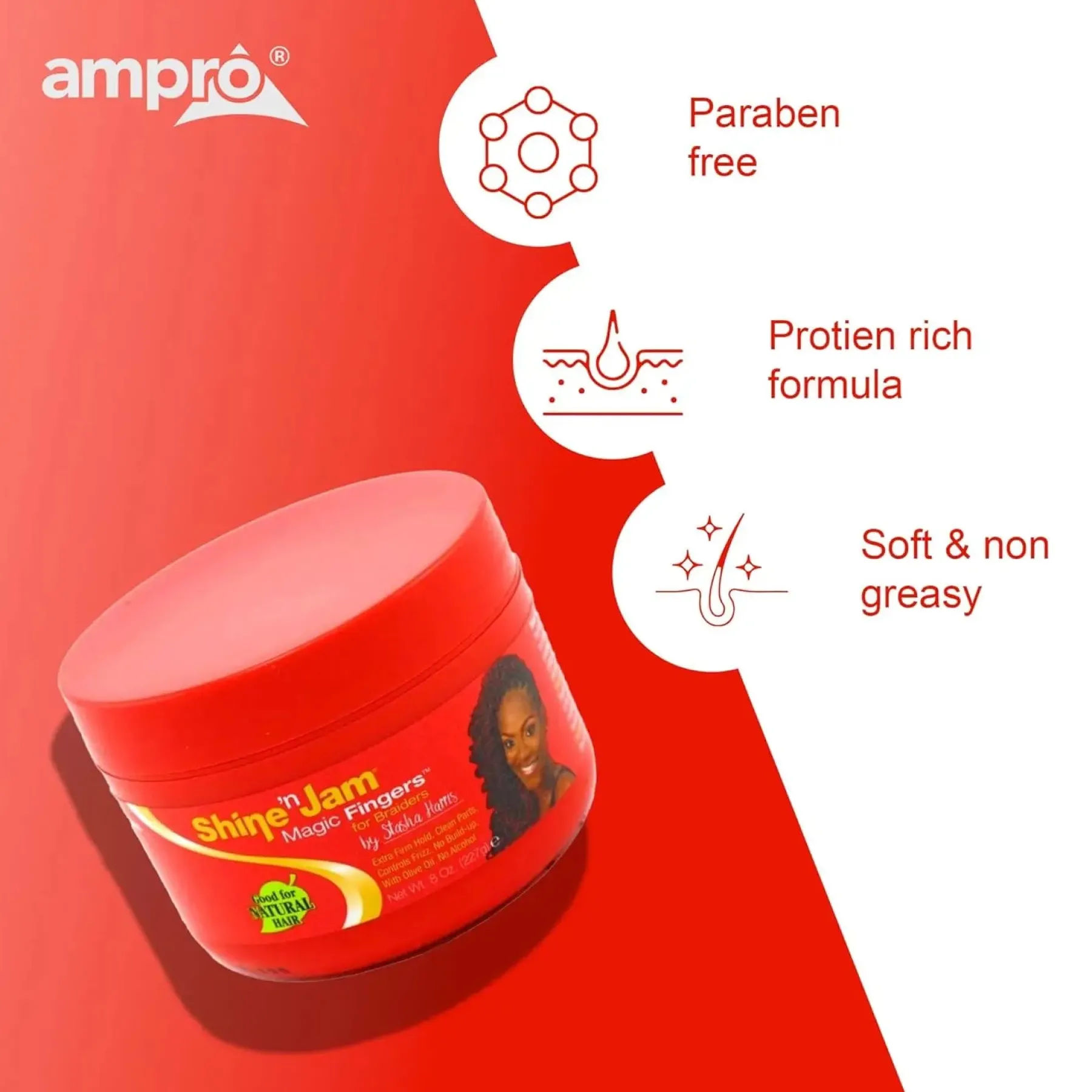 Hot Magic Finger Braid 8oz Styling Gel|Haarprobleem