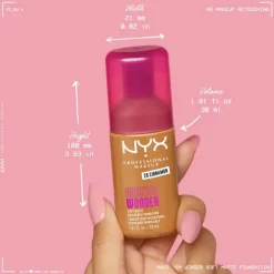 Make 'EM Wonder Foundation Deep Ebony Foundation|Vegan Foundation