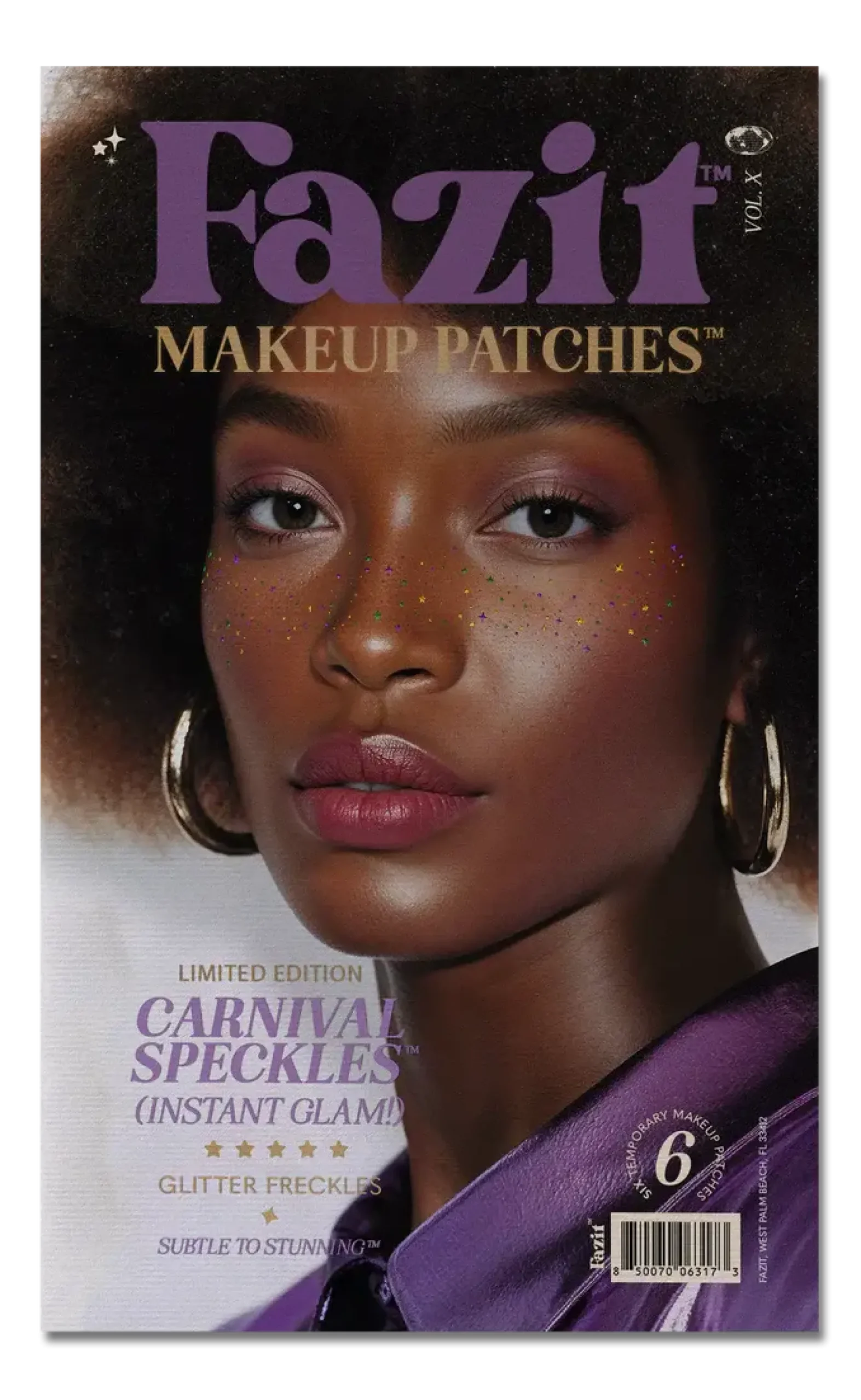 Hot Make Up Patches Carnival Speckles Limited Edition Face Jewels