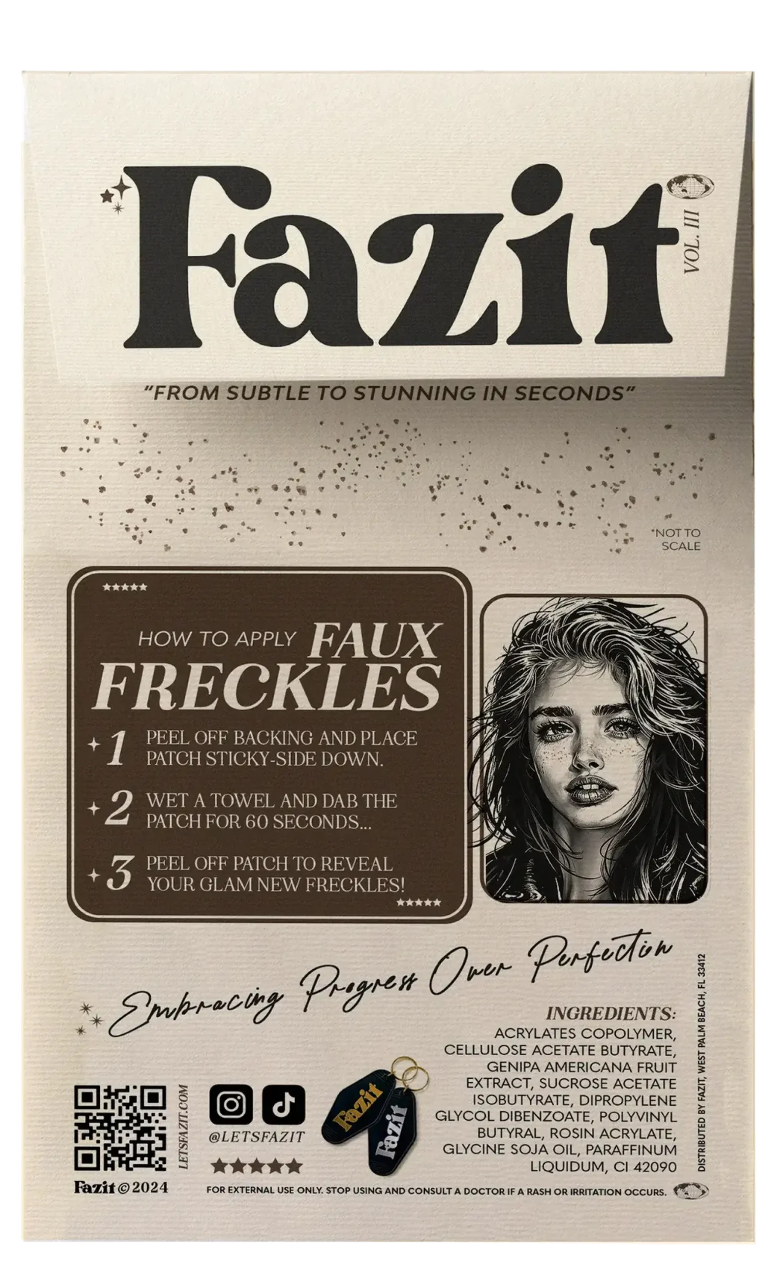 New Make Up Patches Faux Freckles Face Jewels