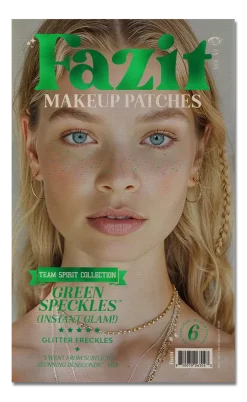 Discount Make Up Patches Green Spirit Speckles Face Jewels