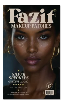 Best Make Up Patches Silver Glitter Freckles Face Jewels