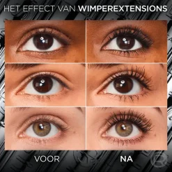 Outlet Mascara Extensionist Telescopic Washable Mascara
