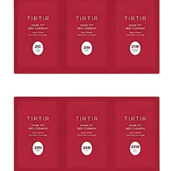 New Mask Fit Red Cushion 6 Shade Trial Kit Foundation|Korean Makeup