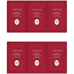 New Mask Fit Red Cushion 6 Shade Trial Kit Foundation|Korean Makeup